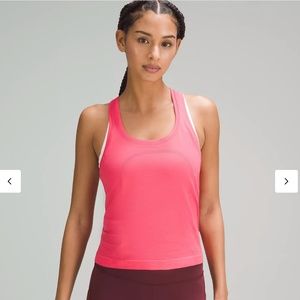 NWT: Swiftly Tech Racerback Tank Top 2.0 Race Length, dark berry,  sz 10